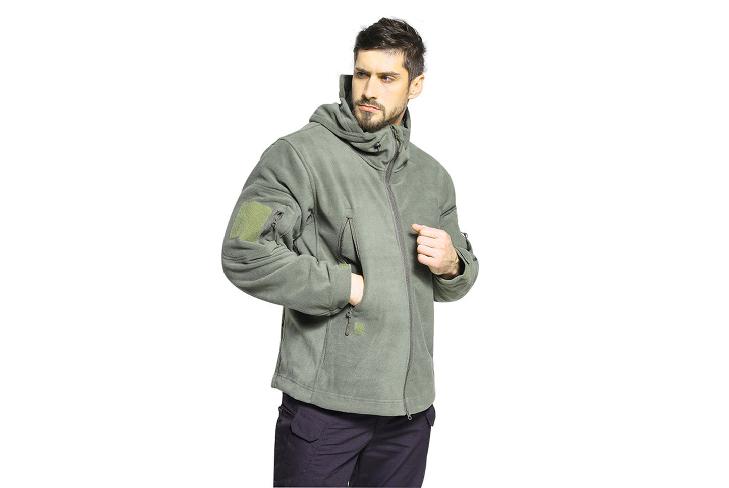 **Men's Thickened Insulated Fleece Liner Jacket**