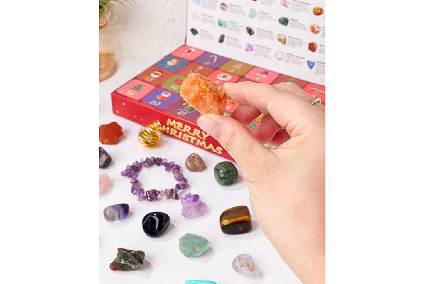 Jewelry Christmas Poke & Poke Crystal Set
