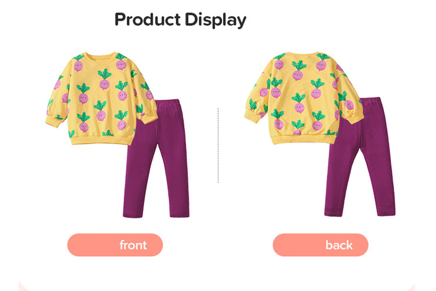 Girls' Sweatshirt Set