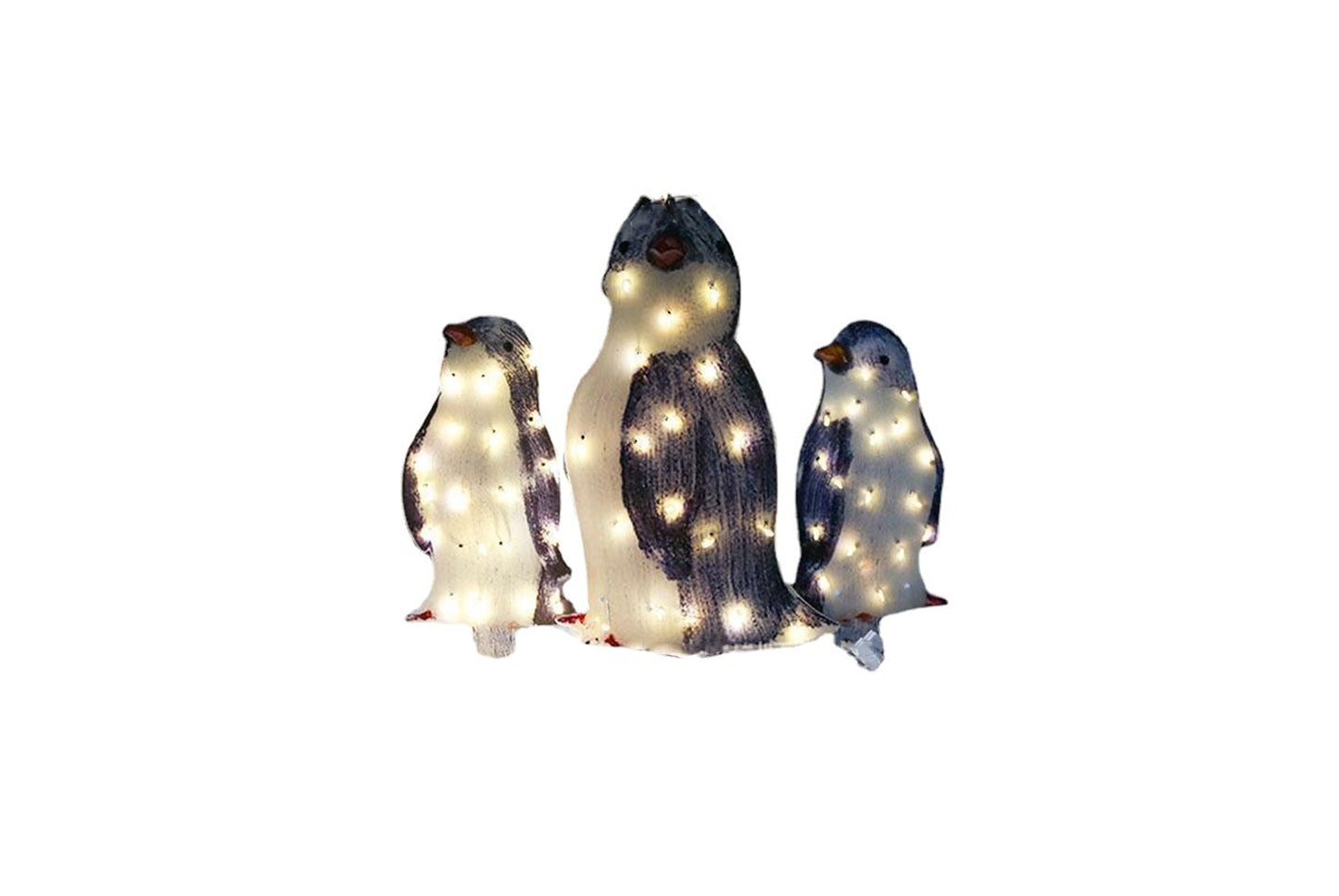 **Light-Up Penguin Christmas Garden Decoration**