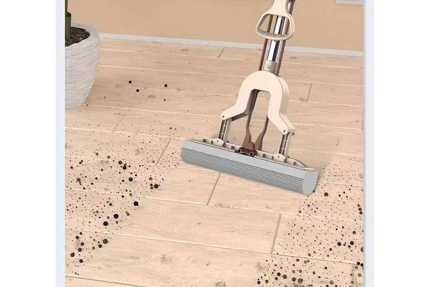 Hands-Free Washable PVA Mop