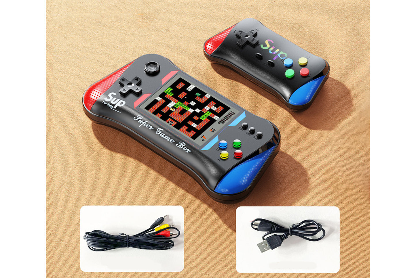 **SUP X7M Retro Handheld Game Console | 500 Classic Retro Mini Handhelds**