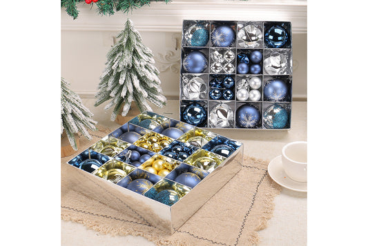 *Electroplating Shaped Christmas Ball Pendant