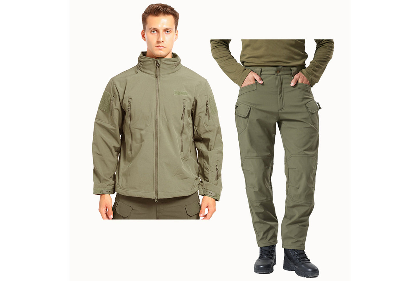 **X7-511 Autumn/Winter Softshell Jacket and Pants Set**