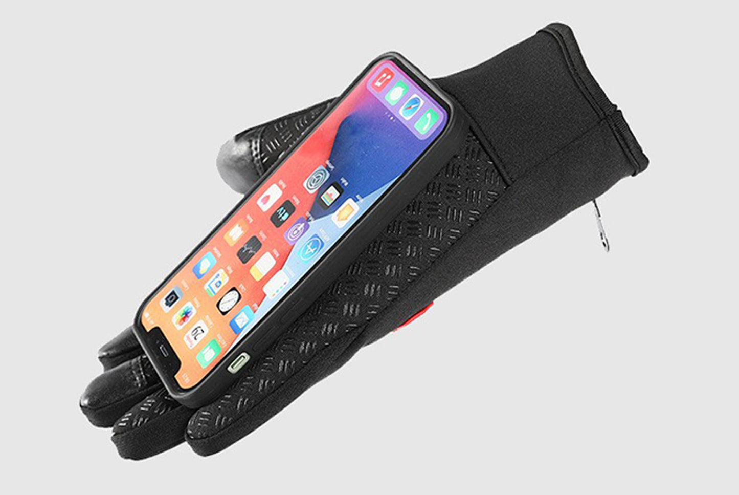 **USB Heated Gloves (Fleece-lined, Windproof, and Waterproof)**