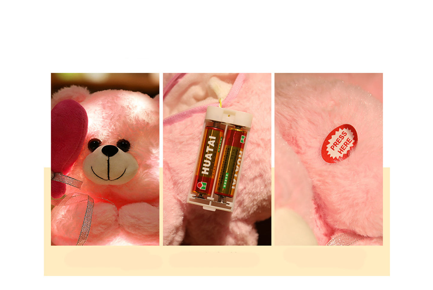 **Colorful Glowing Plush Toy | Creative Animal Gift Set**