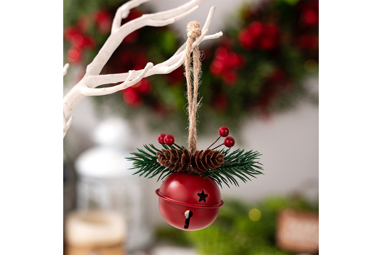 **Christmas Colorful Bell Pendant Decoration**