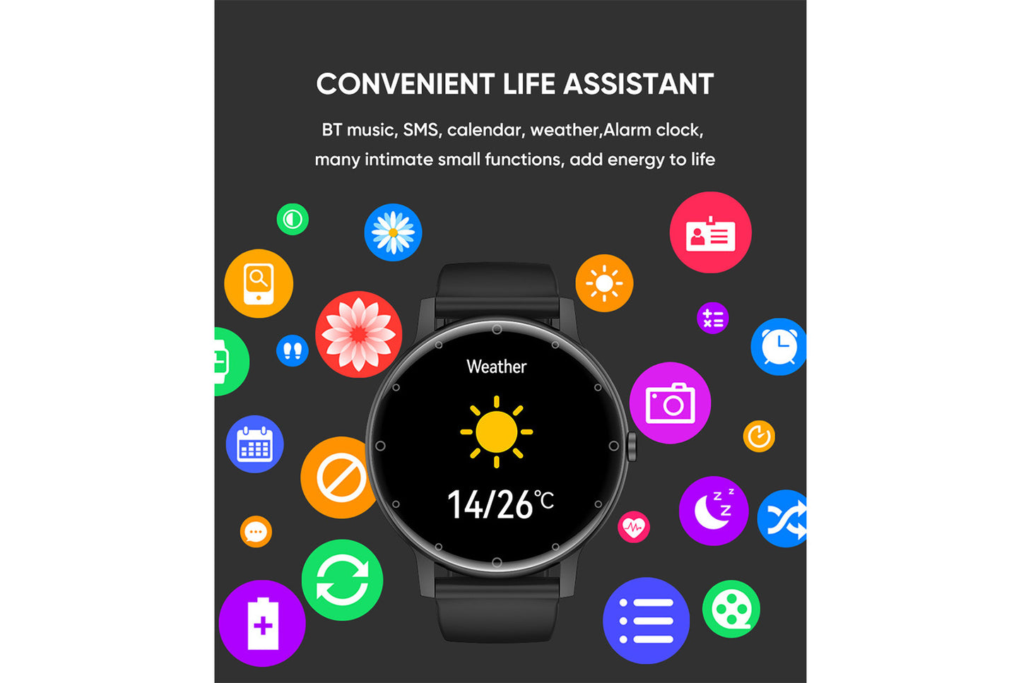 S88 Colour Screen Smartwatch