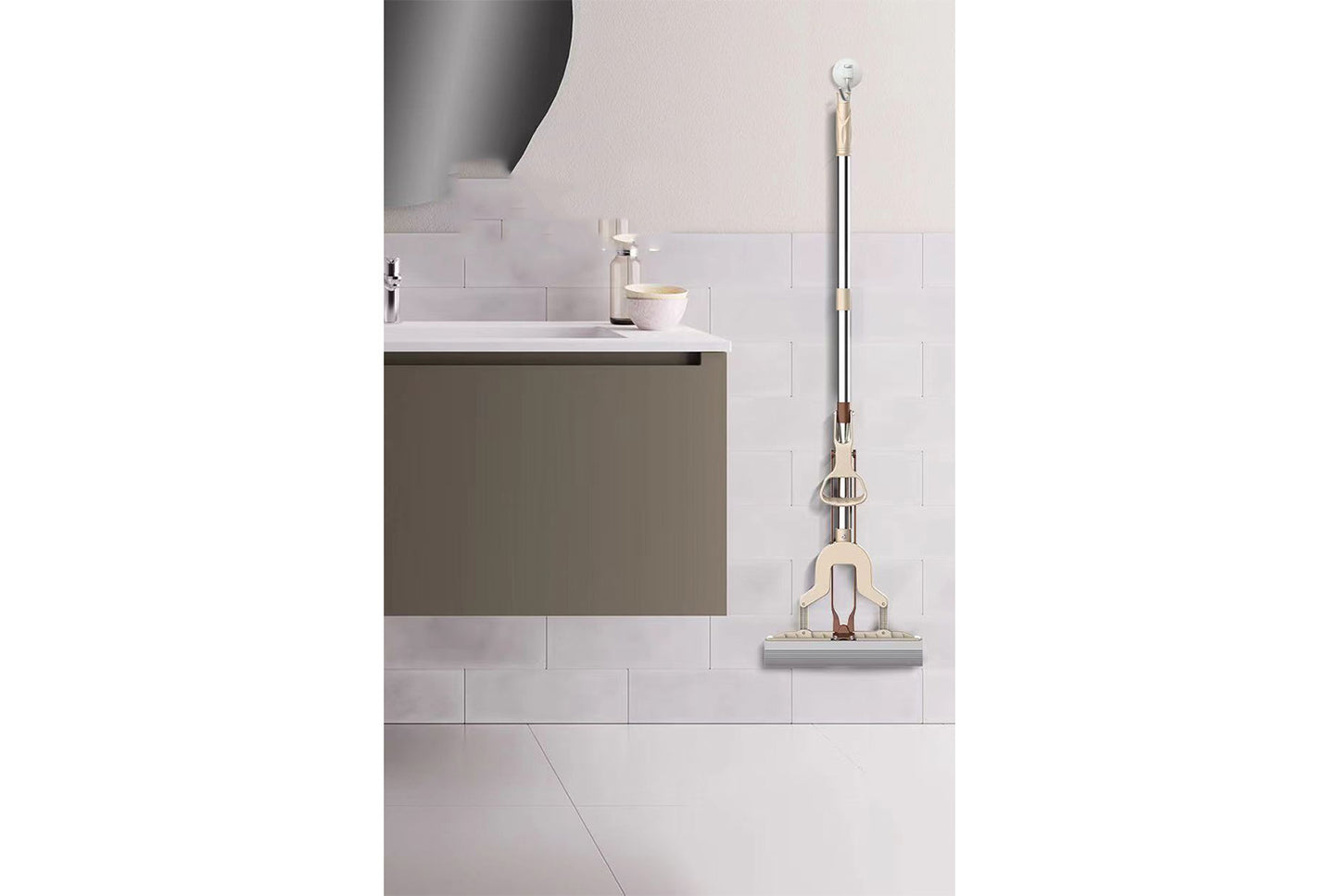 Hands-Free Washable PVA Mop