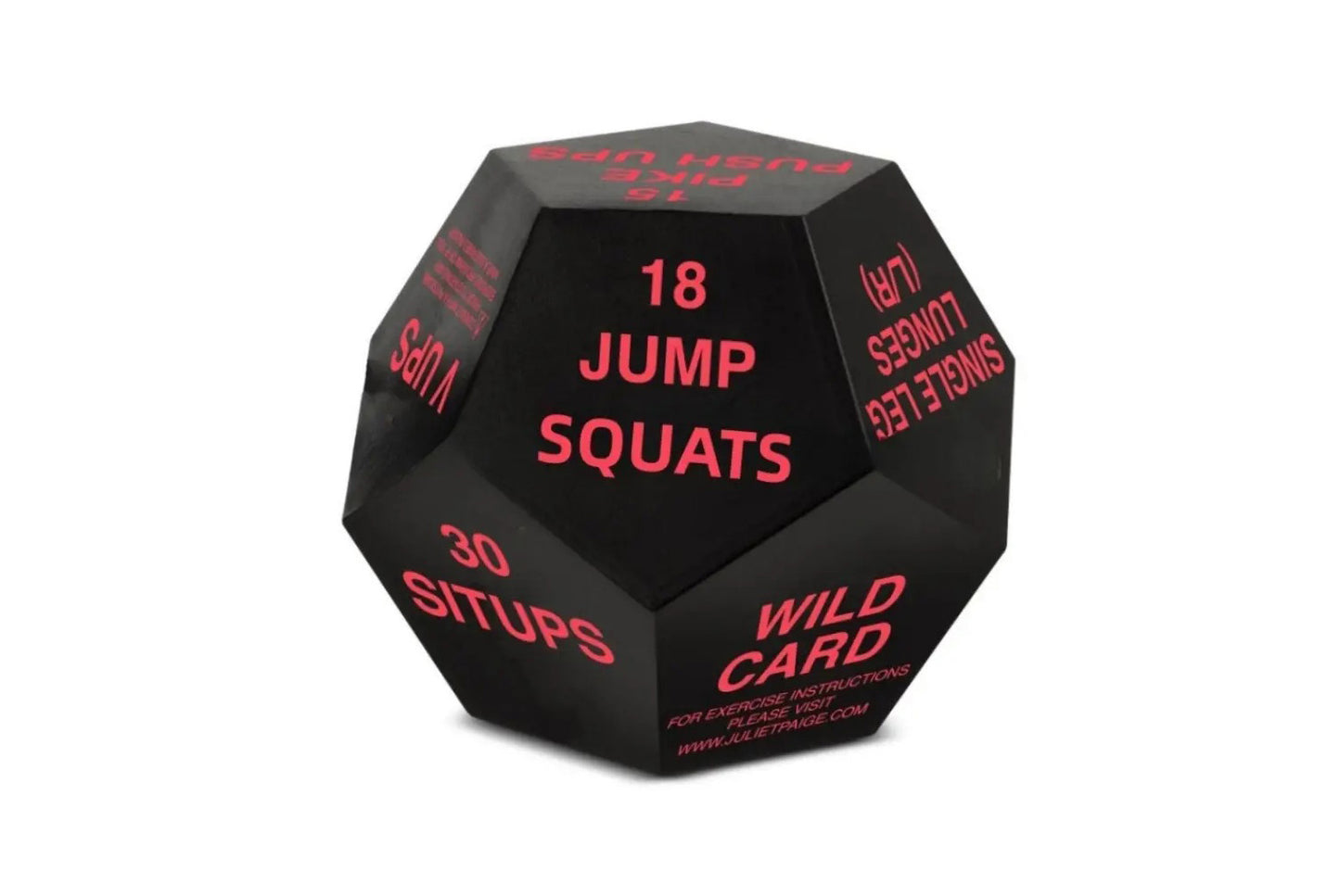 12-Sided Rounded Corner Number Dice for Fitness Games