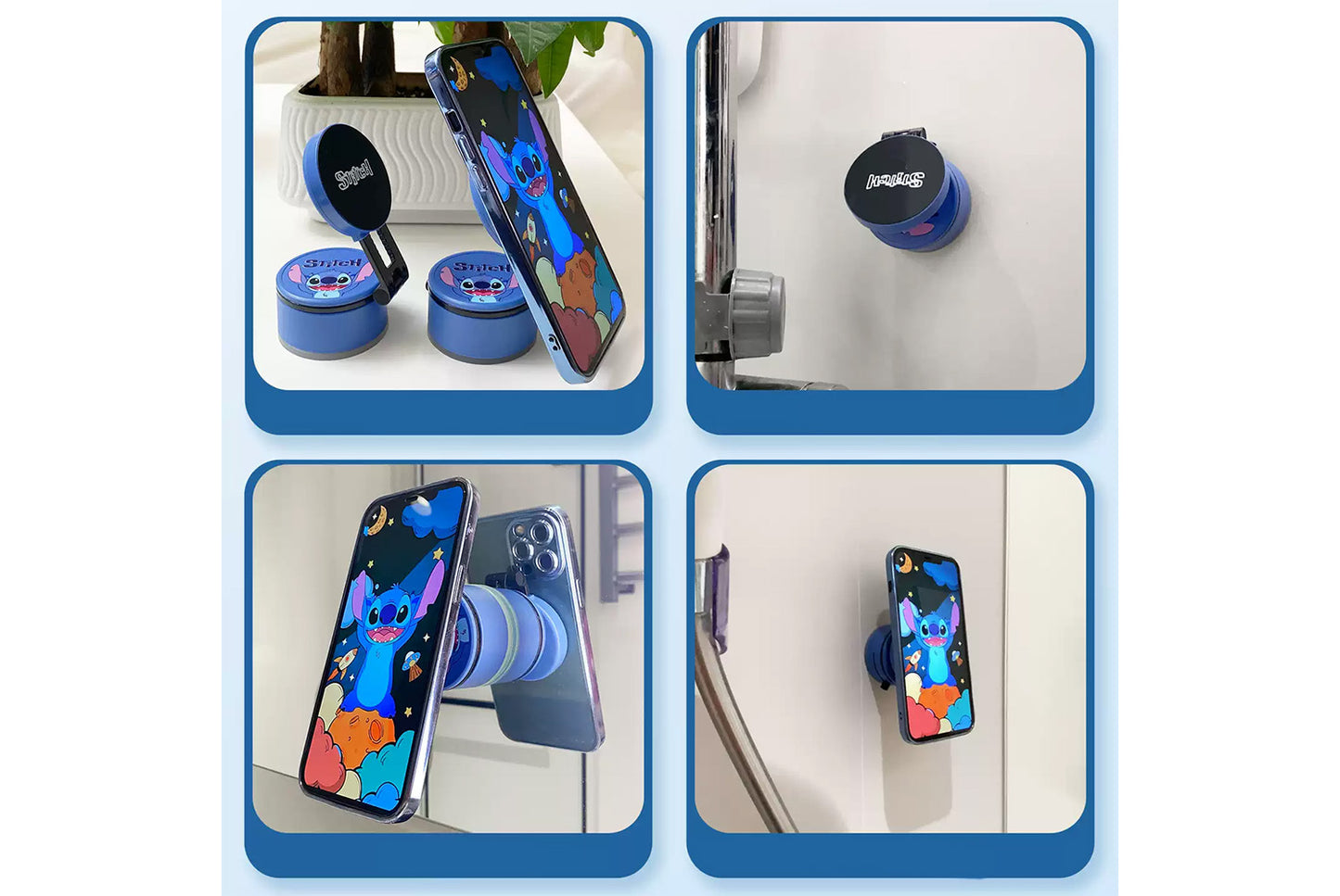 Stitch Vacuum Magnetic Phone Holder