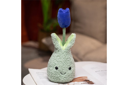 **Cute Simulated Tulip Flower | Home Decor Plush Toy**