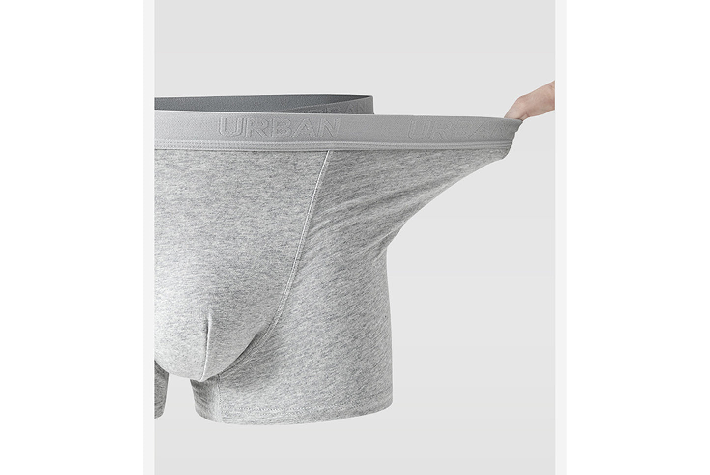 Men's Pure Cotton Class A Antibacterial Boxer Briefs