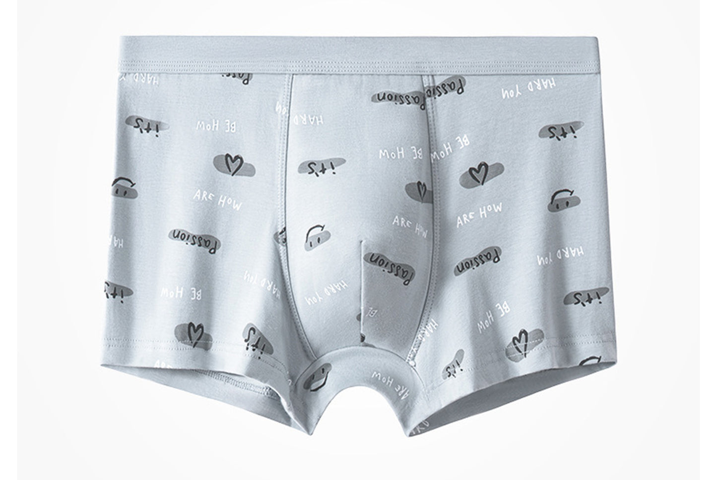 Men's Class A Pure Cotton Summer Sports Boxer Briefs