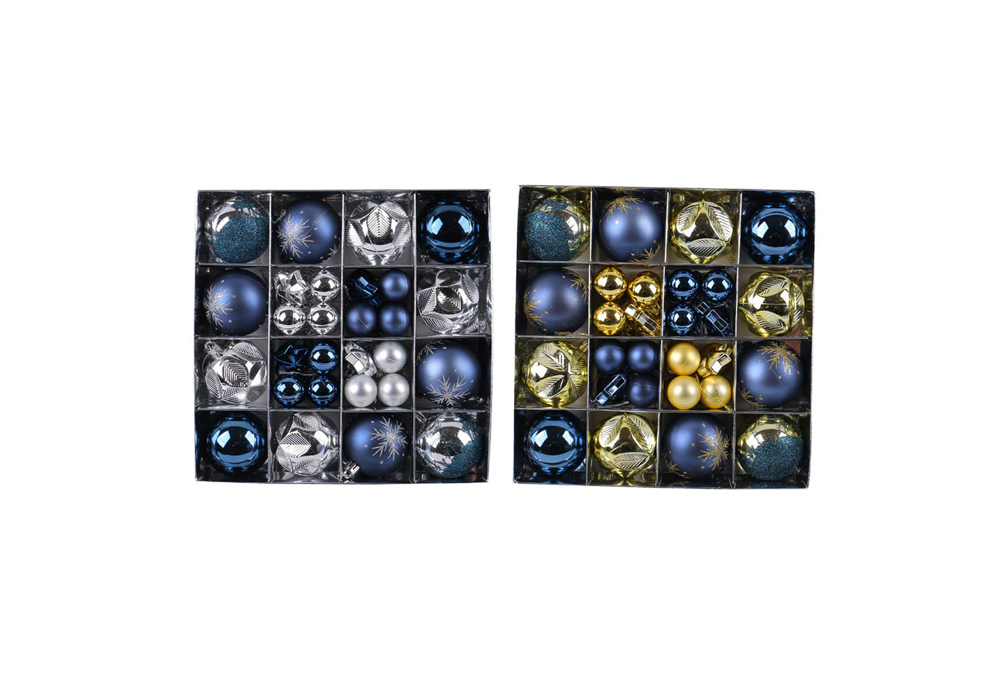 *Electroplating Shaped Christmas Ball Pendant