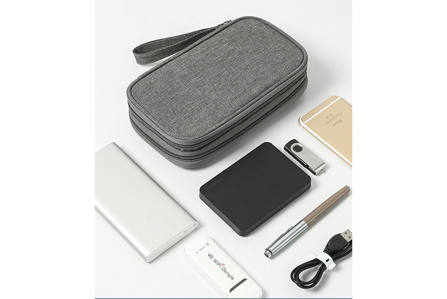Multifunctional digital storage bag
