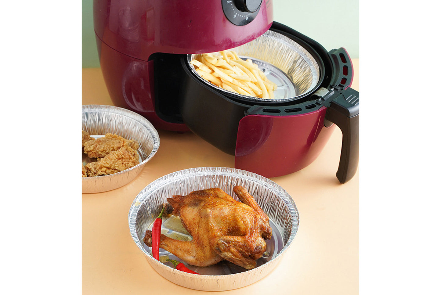 Thickened oven tin foil tray