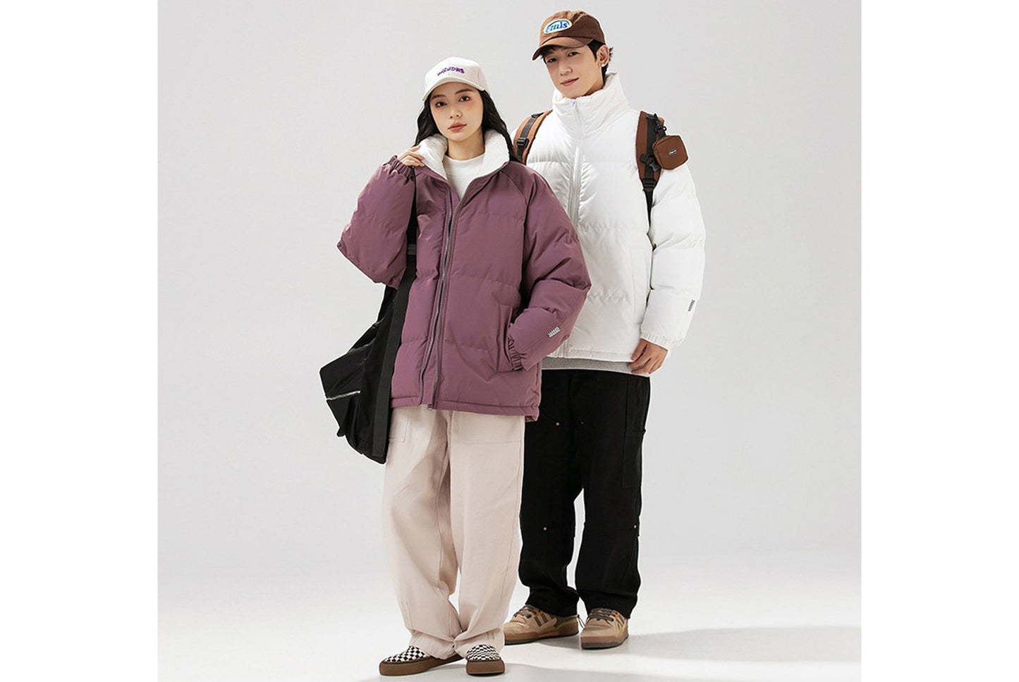 **Men's Winter Hooded Cotton Jacket (8 Colors Available)**