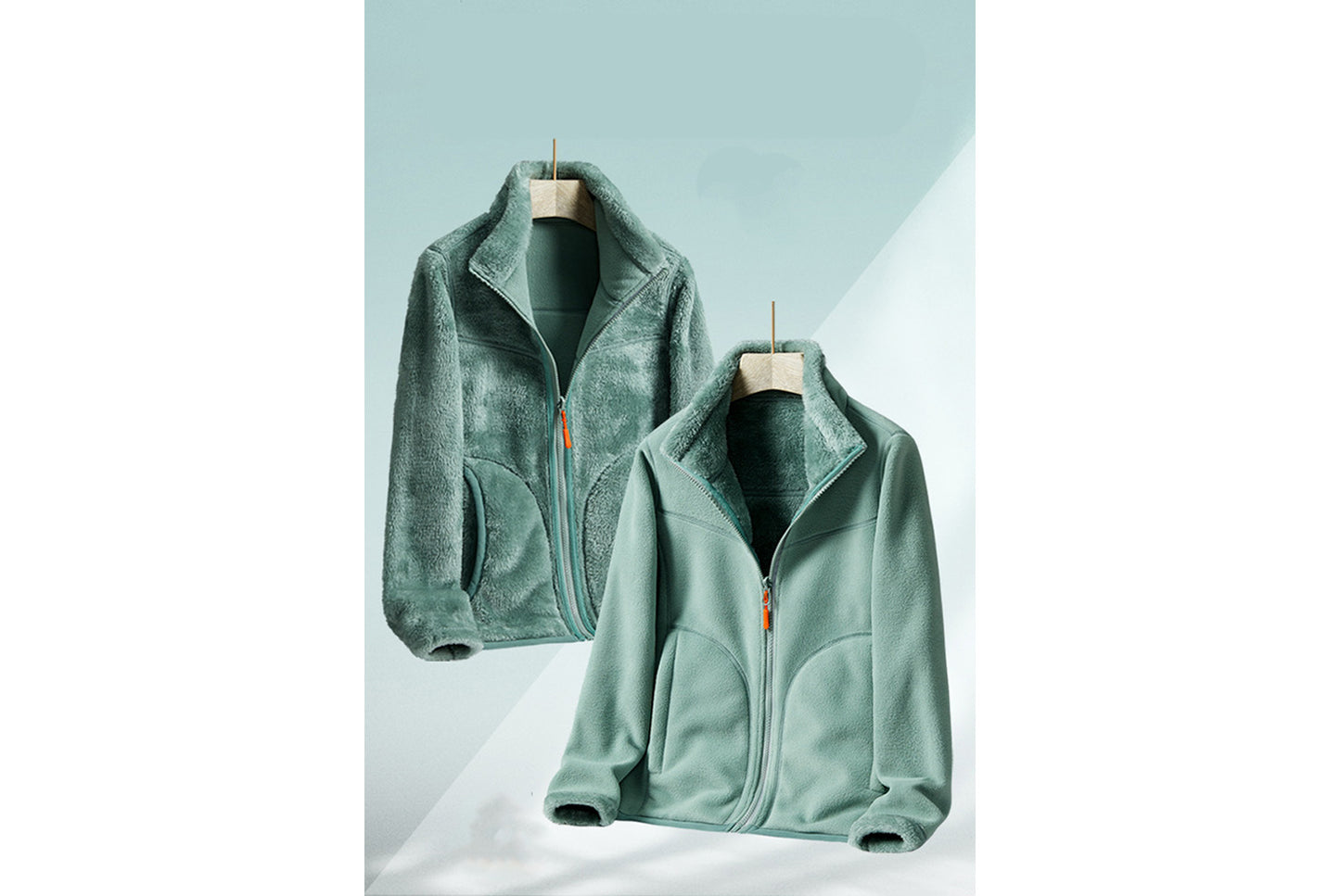 Double-Sided Fleece Thickened Hoodie