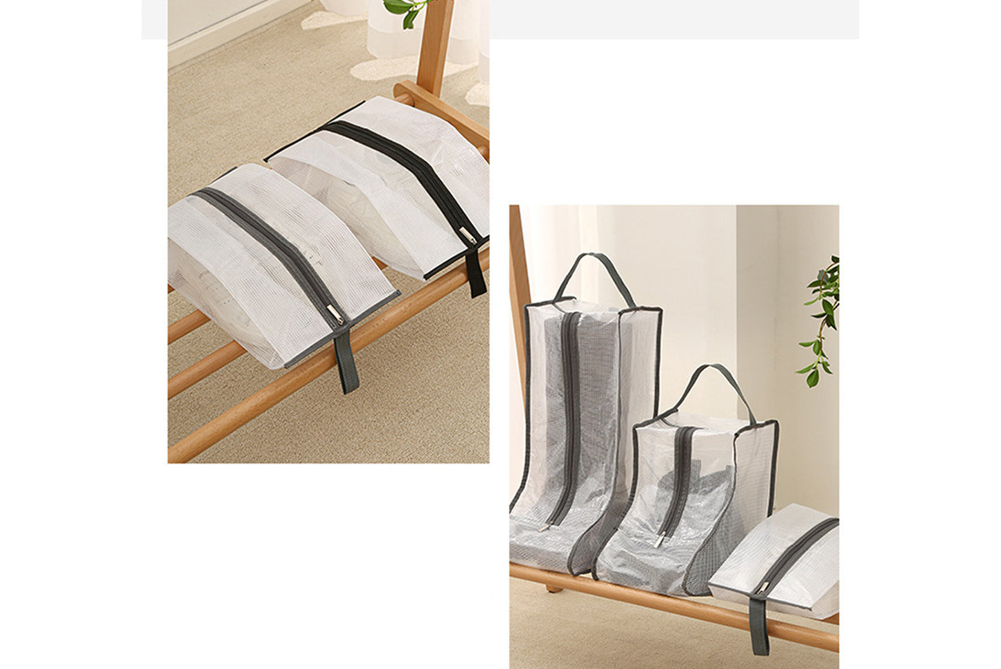 Transparent Waterproof Shoe and Boot Dustproof Bag