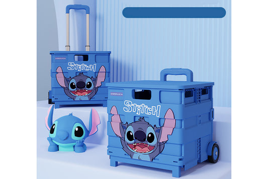 Stitch Folding Trolley Case 45L