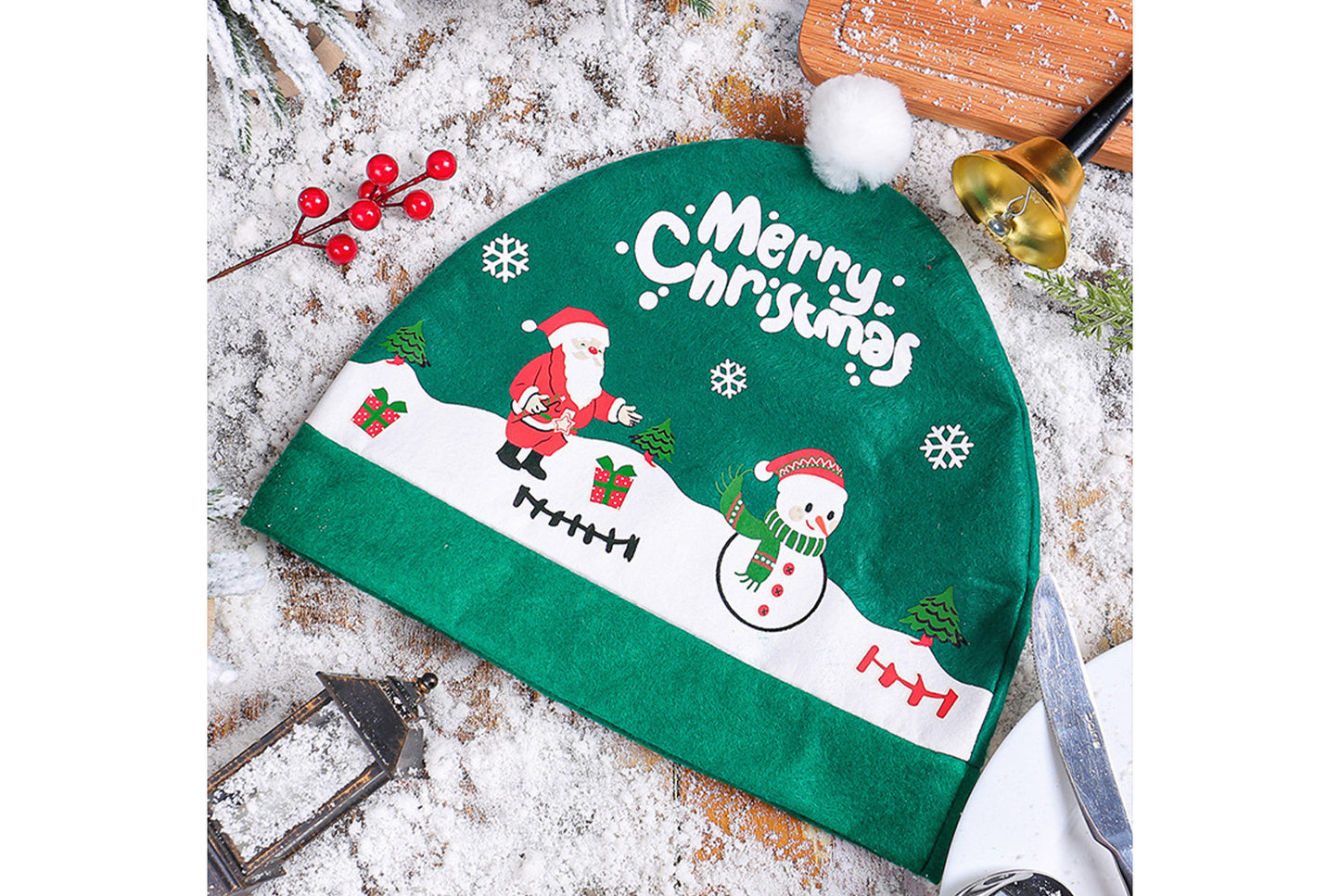 Christmas Car Seat Covers - Holiday Car Decorative Cushion Covers