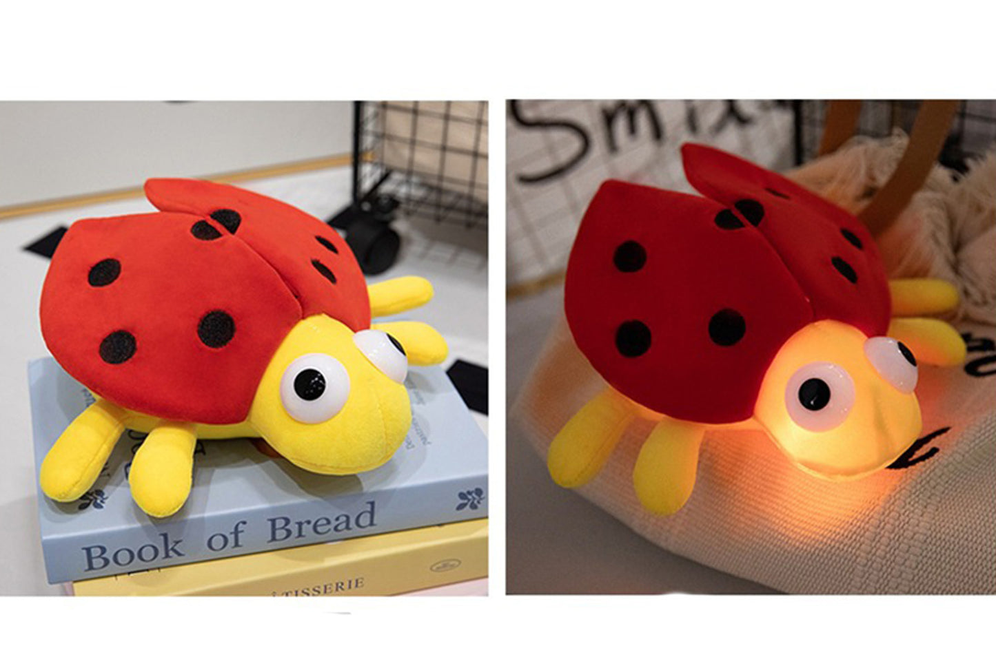 **Luminous Insect Plush Toy | Soothing Birthday Gift for Children**