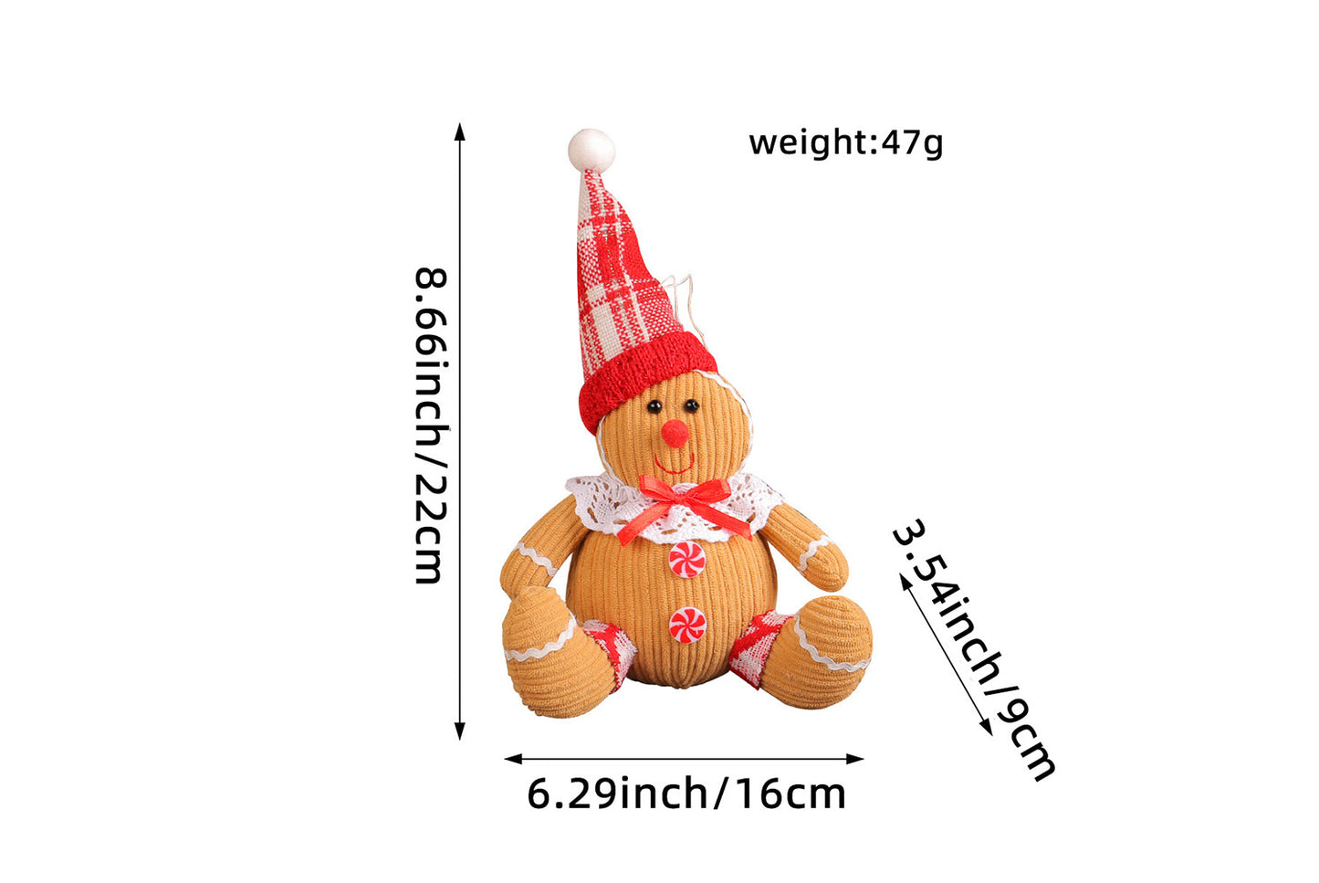 Christmas Gingerbread Man Pendant