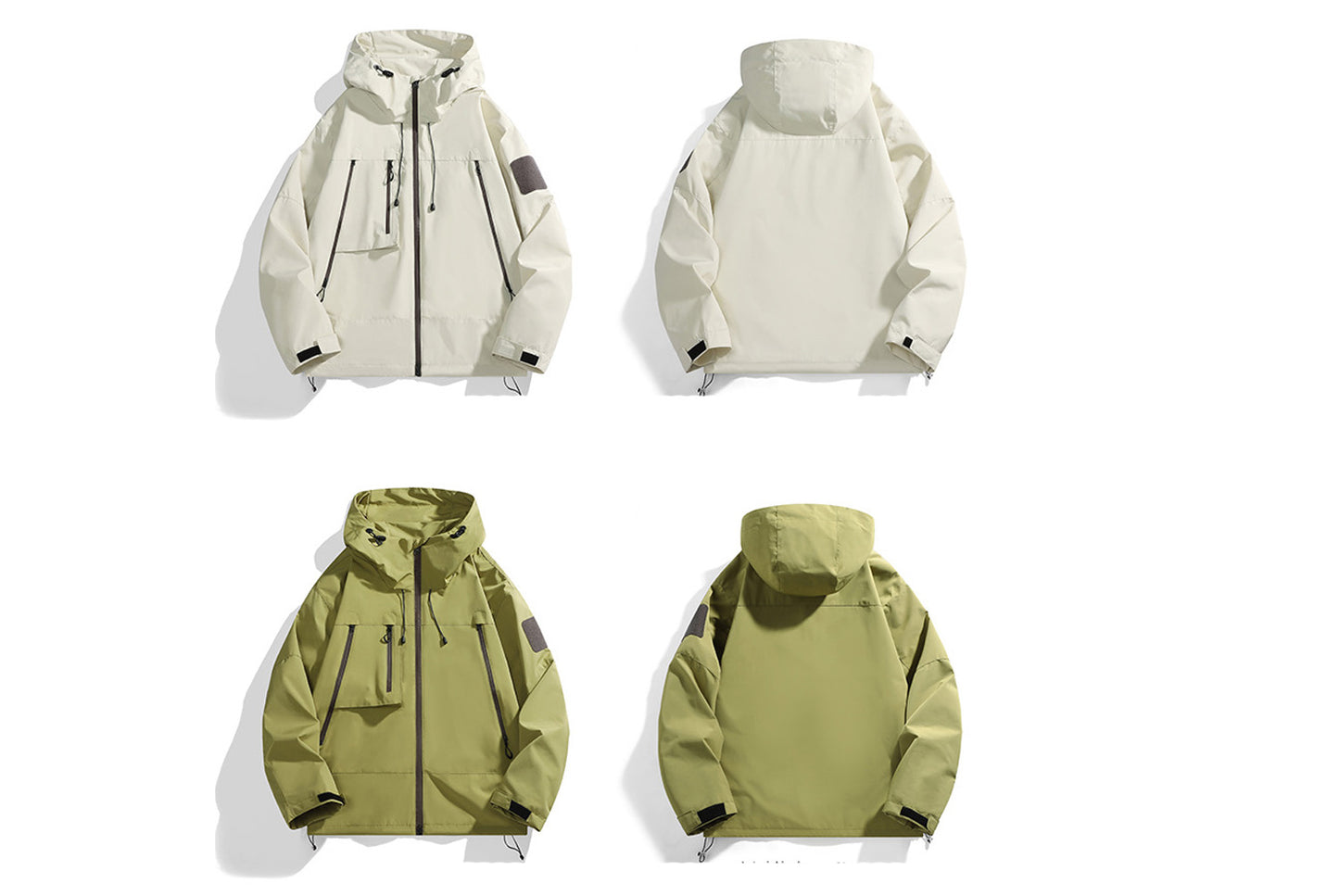 **Men's Three-Proof Waterproof Jacket (Multiple Colors Available, S-3XL)**