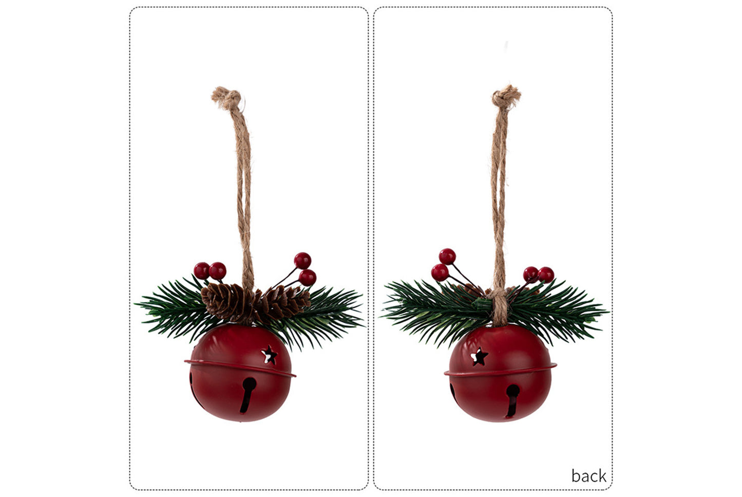 **Christmas Colorful Bell Pendant Decoration**