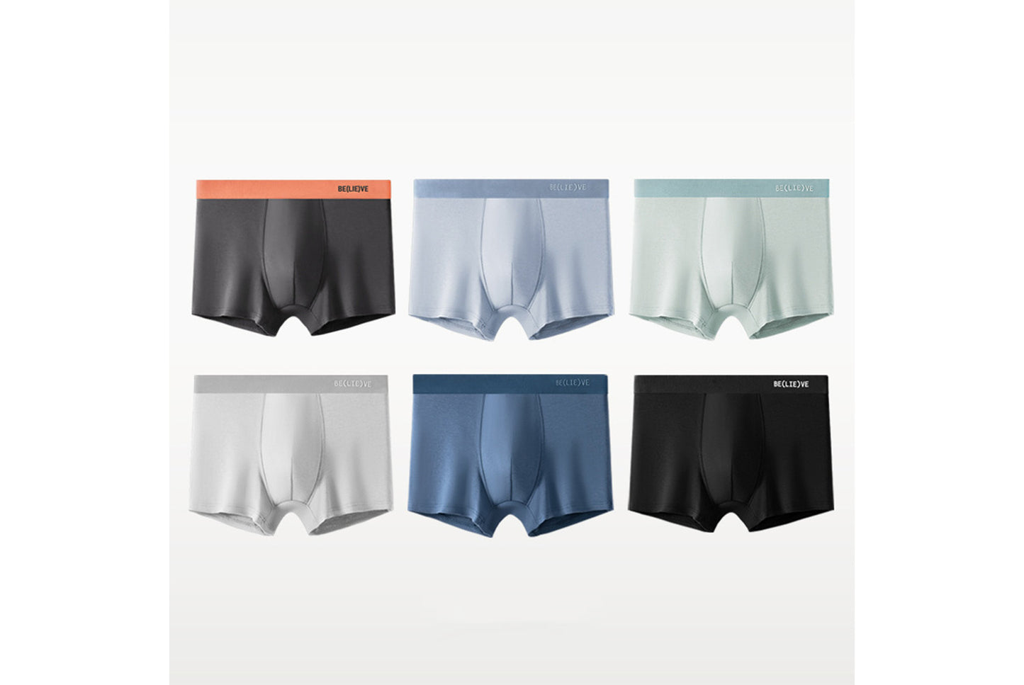Men's Class A Pure Cotton Premium Boxer Briefs - Antibacterial and Breathable Plus Size Boxer Shorts