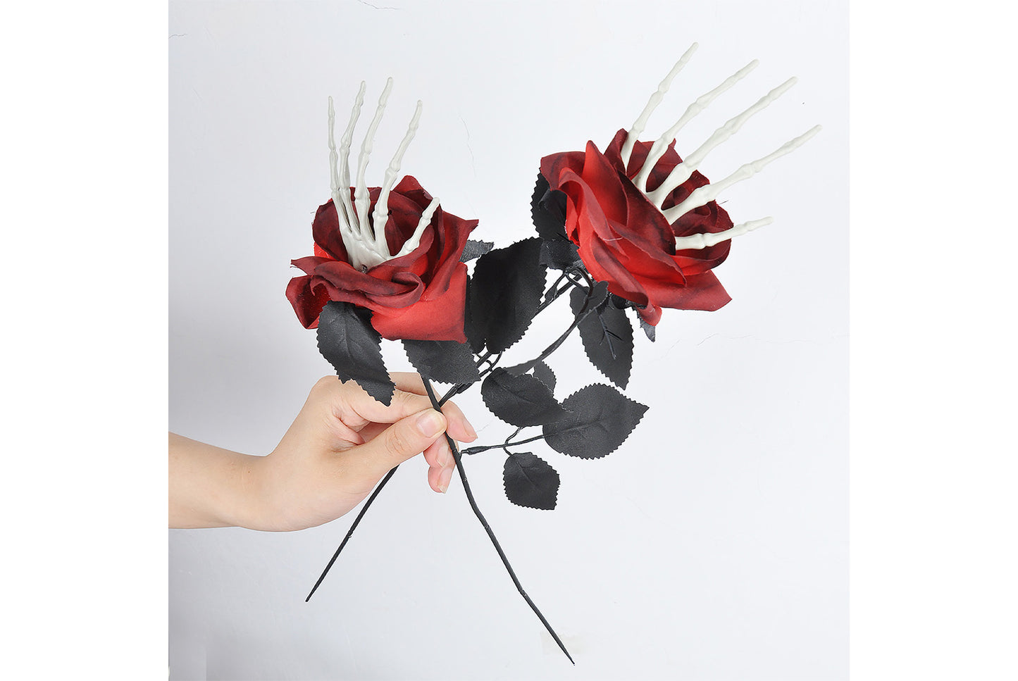 Halloween Skeleton Hand Rose Cuttings (Pack of 4)