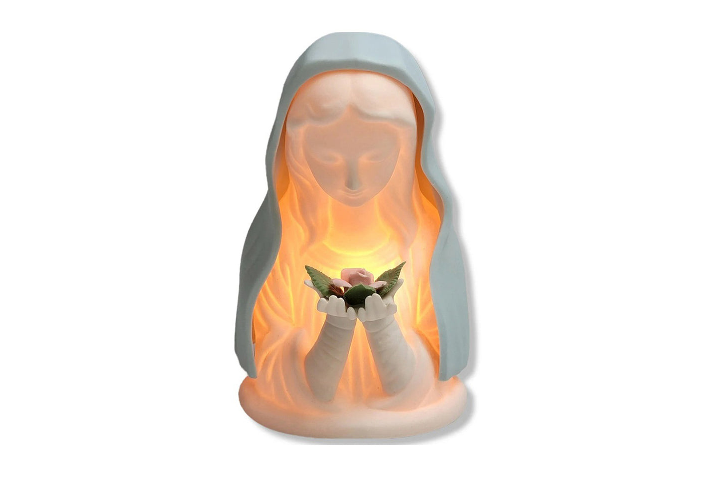 Virgin Mary Prayer Night Light | Resin Craft Decorative Ornament