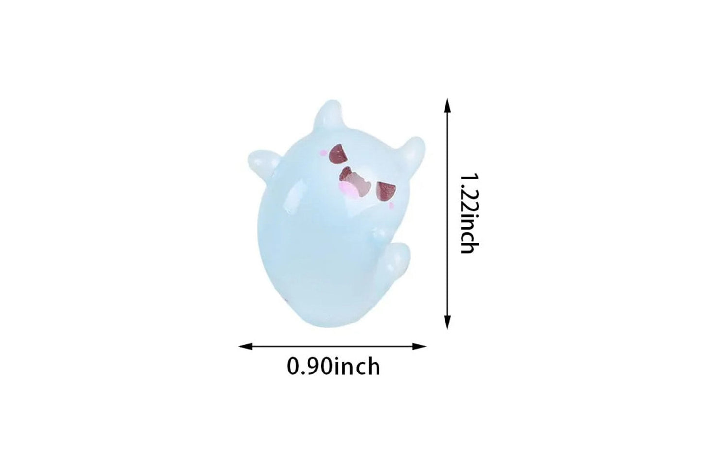 Glow in the Dark Mini Ghost Figures