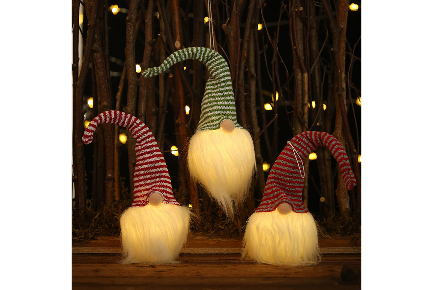 Faceless Doll Light Ball Ornament