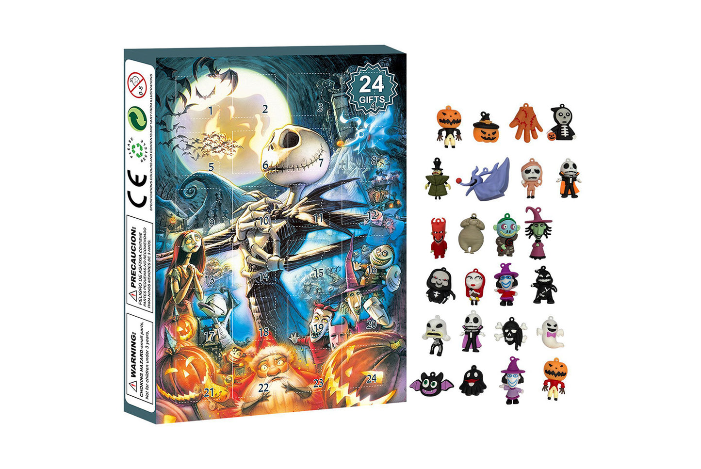 Halloween Skull Jack Advent Calendar Box