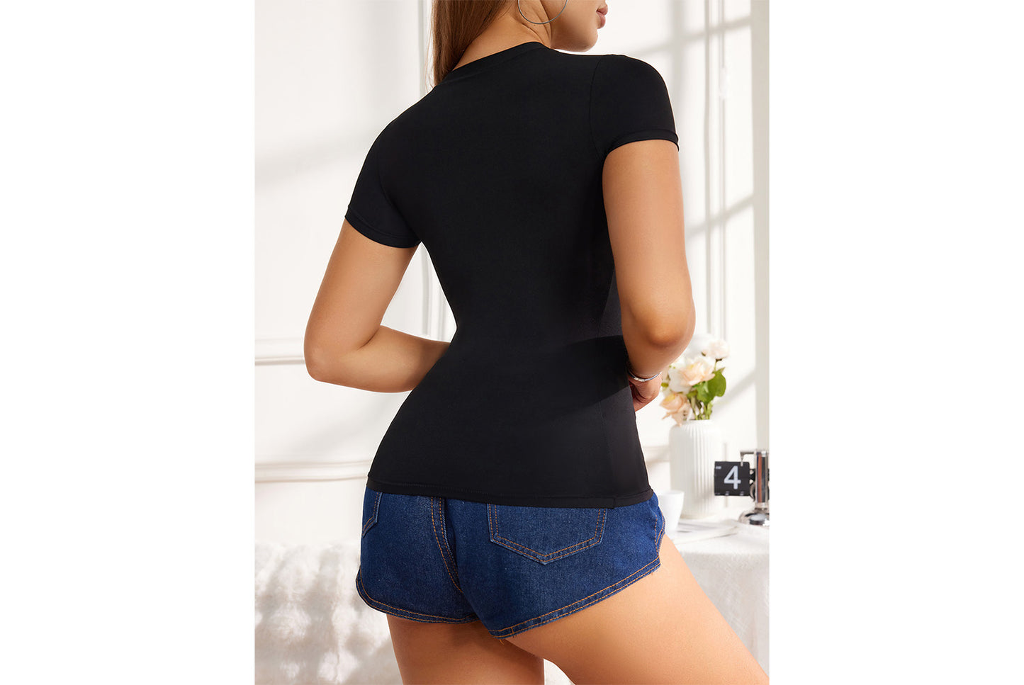 **Women's Stretch Casual Sports Top**
