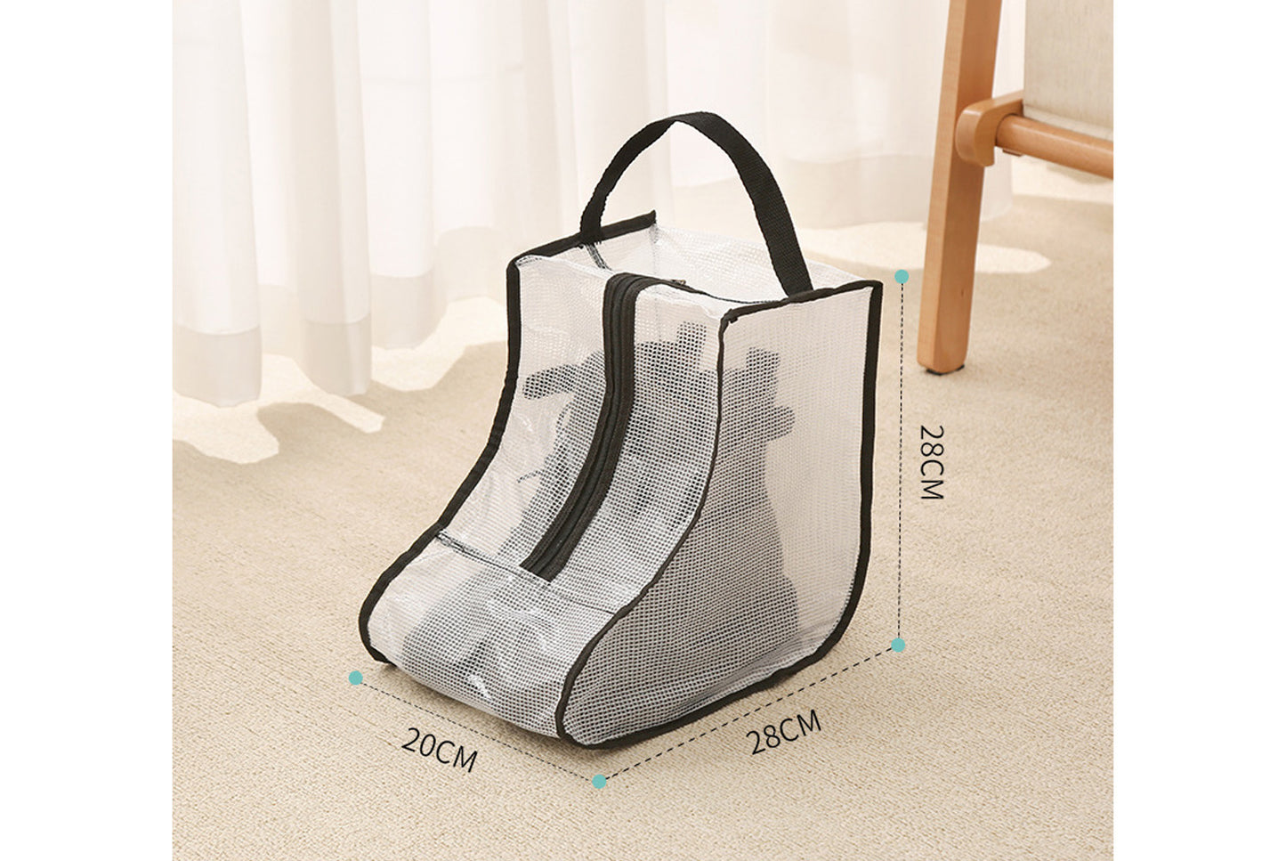 Transparent Waterproof Shoe and Boot Dustproof Bag
