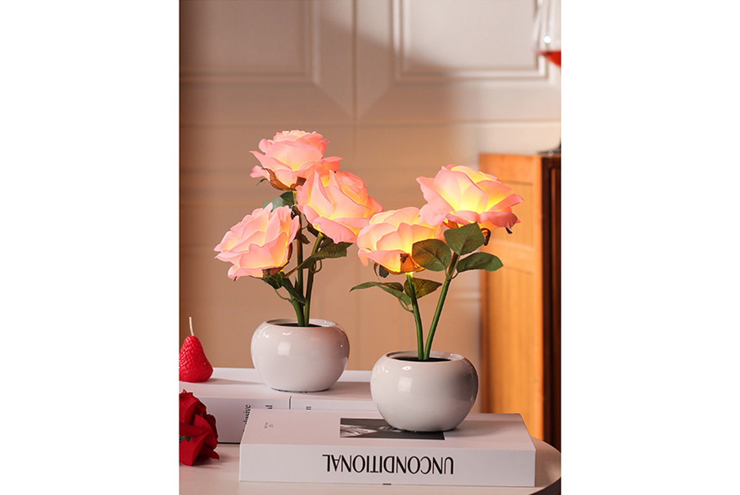 Preserved Rose Night Light