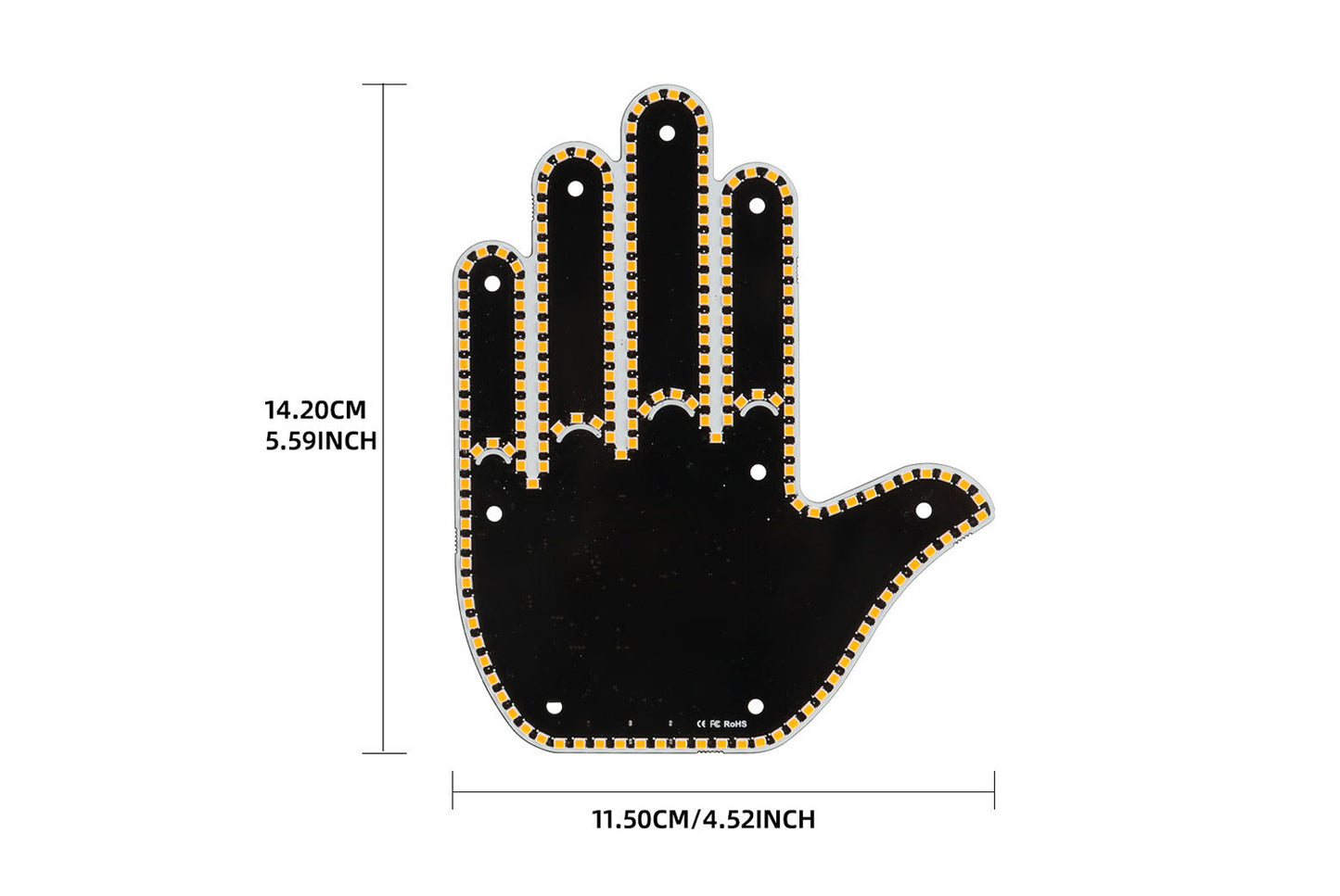 Car LED Gesture Interactive Light