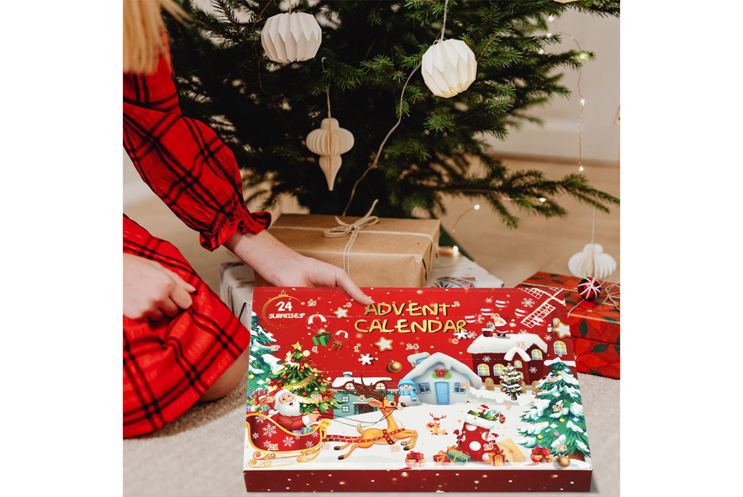 Creative Countdown Christmas Blind Box Pendant