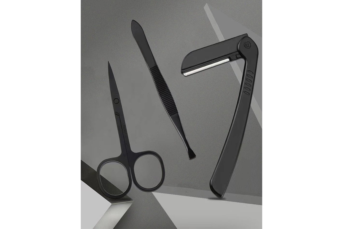 24-Piece Stainless Steel Nail Tool Set