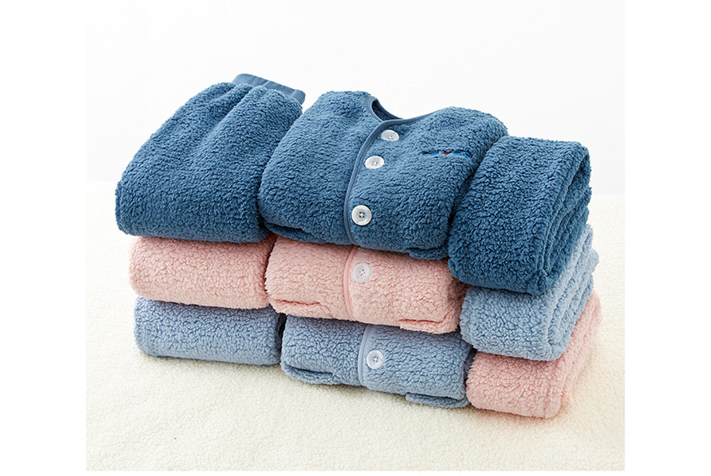 **Paw Patrol Children's Fleece Warm Homewear Three-Piece Set**