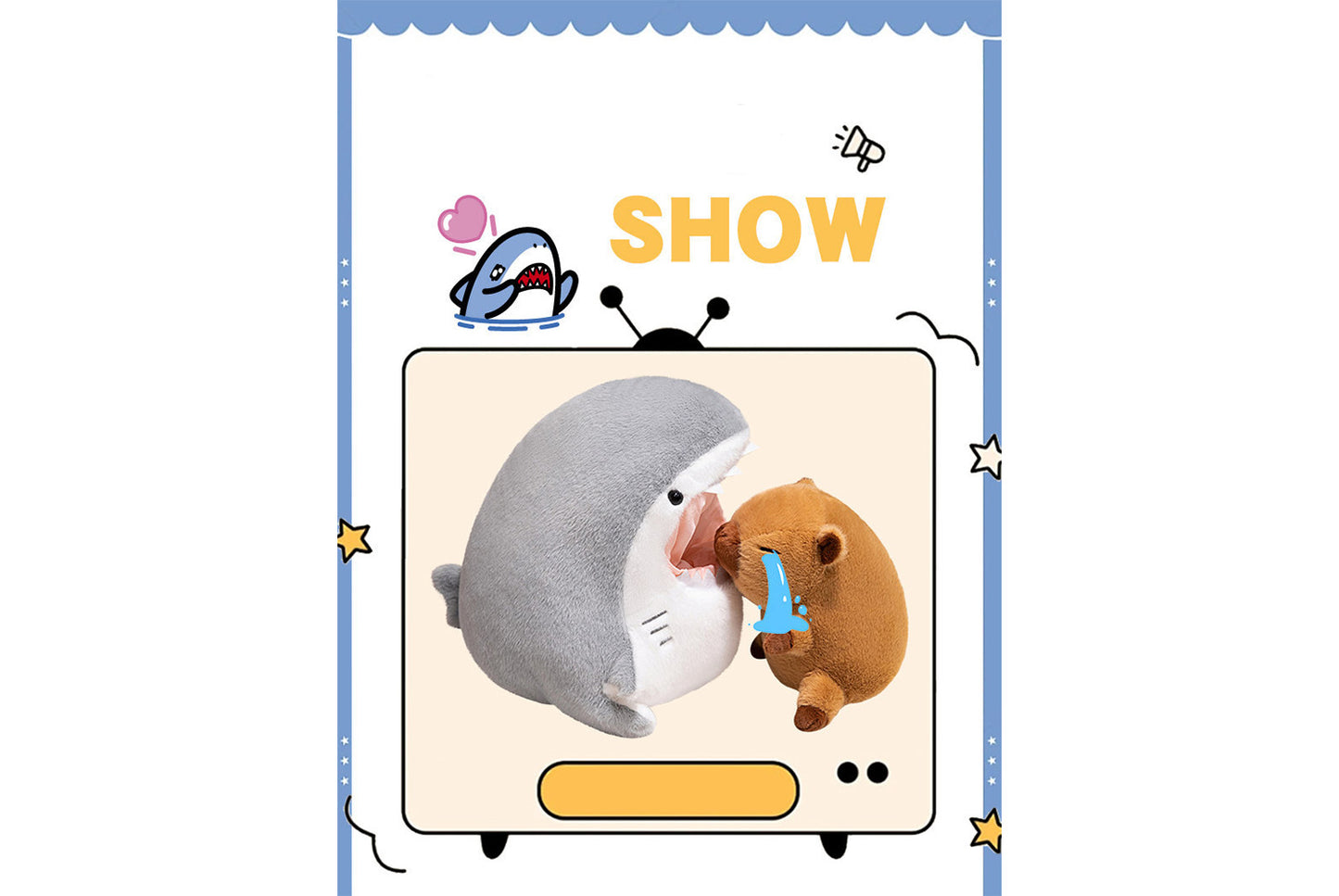 Sand Sculpture Animal Plush Dolls