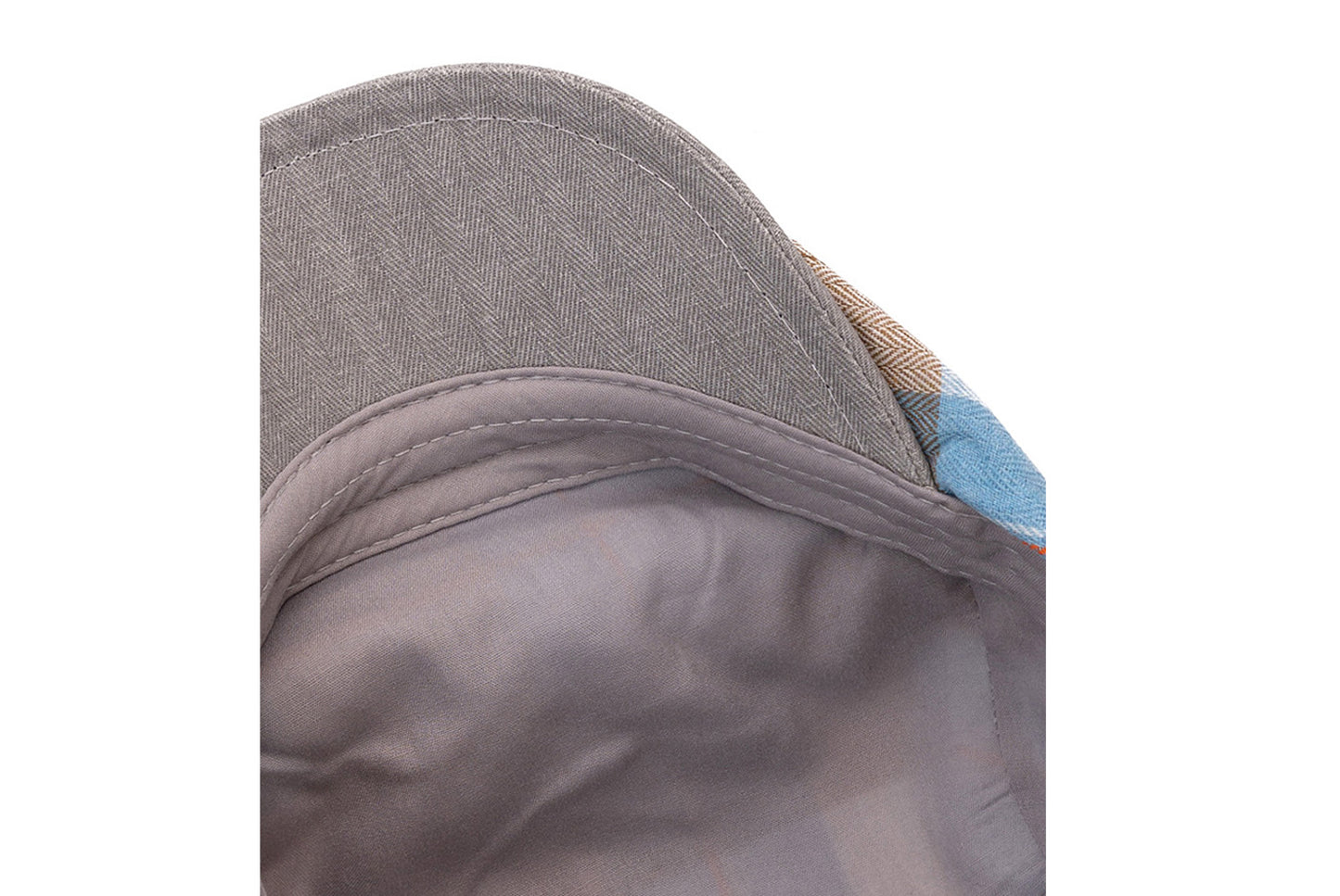 **Colorful Checkered Beret (Adjustable Head Circumference)**