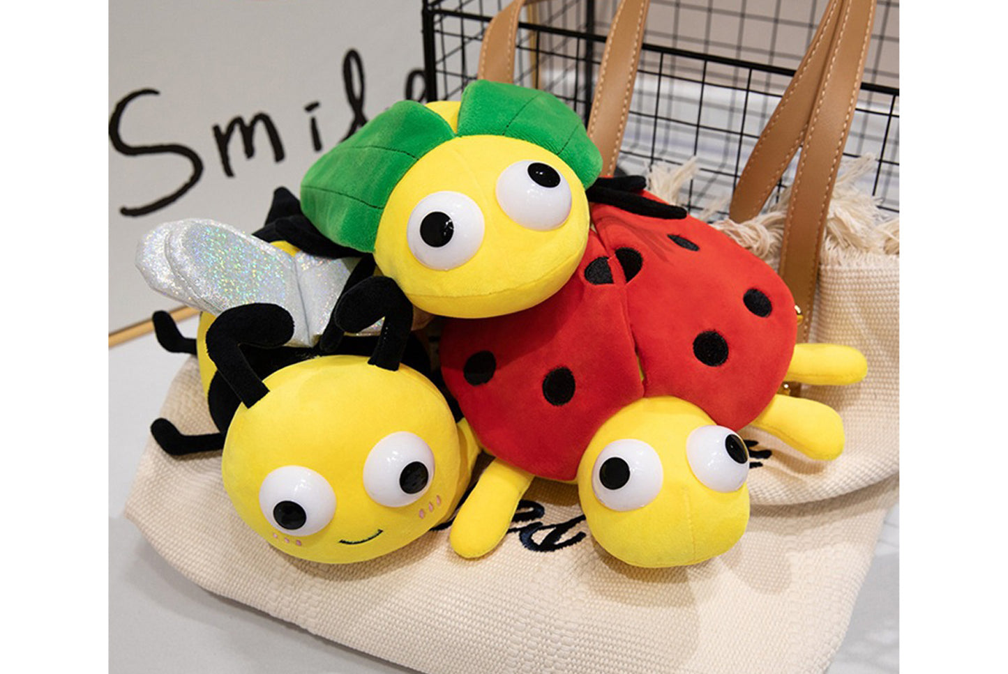 **Luminous Insect Plush Toy | Soothing Birthday Gift for Children**