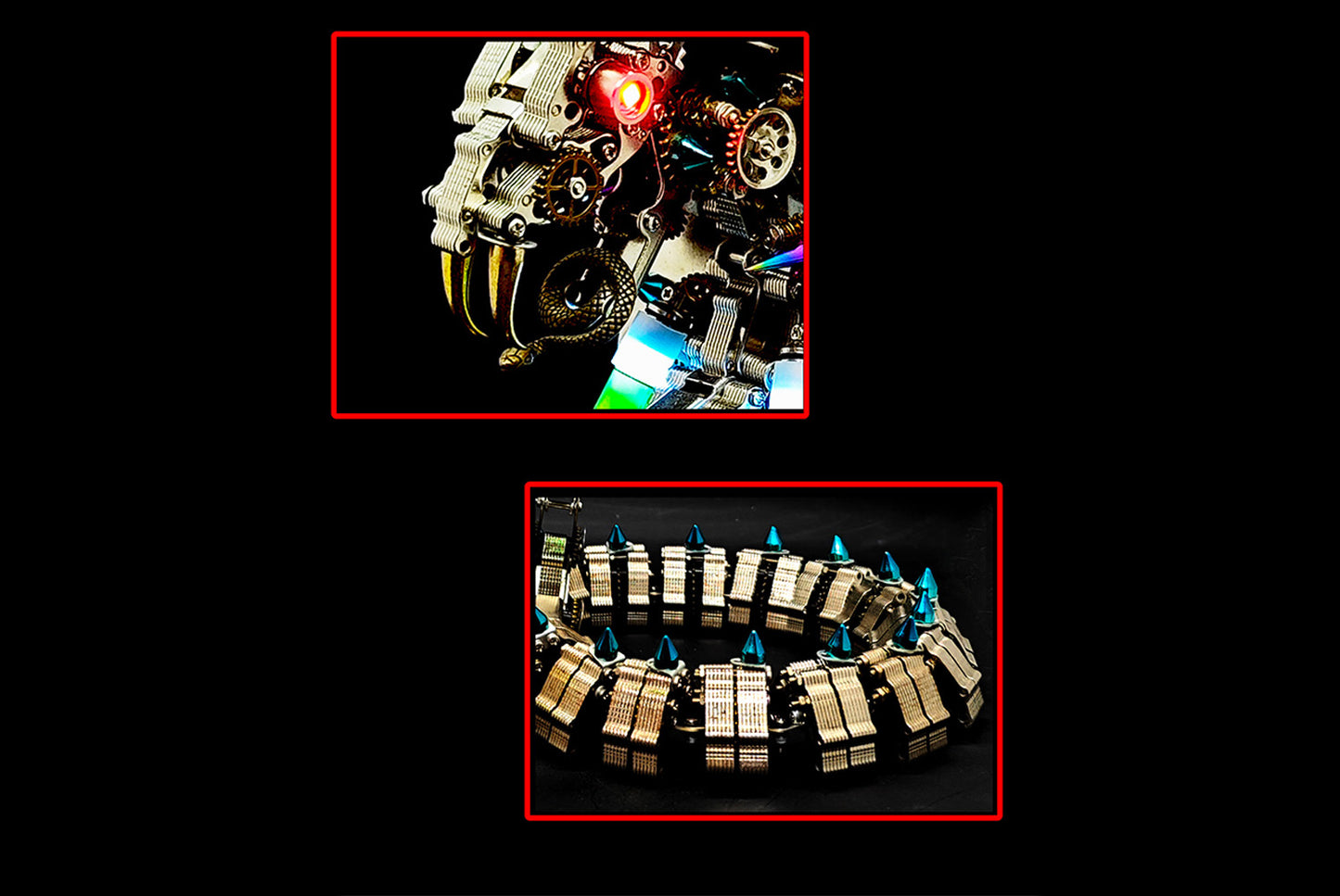 Cobra Rattler Metal Assembly Model
