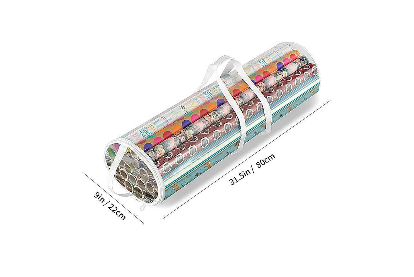 Transparent PVC Paper Decor Storage Bag