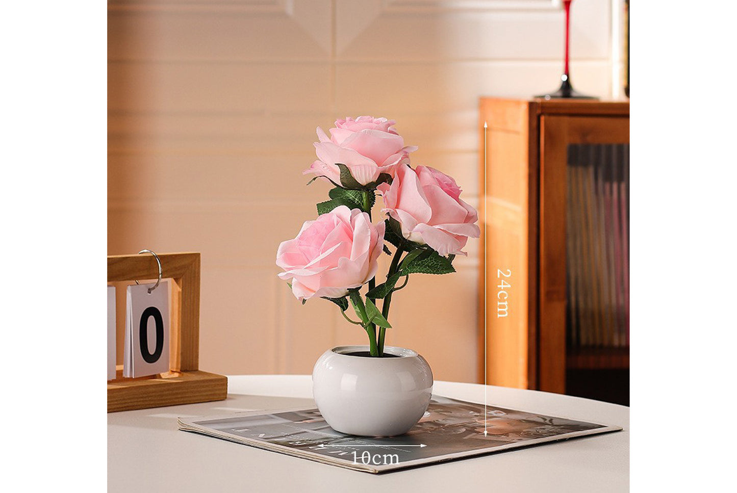 Preserved Rose Night Light