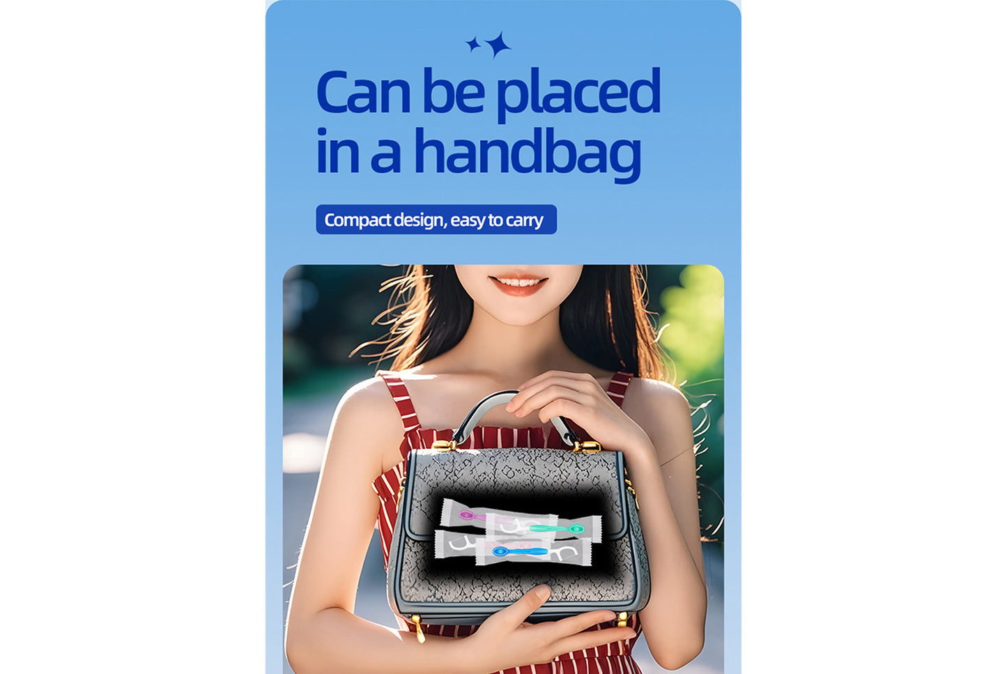 Blasting bead toothbrush portable set